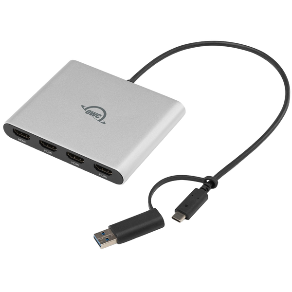 OWC USB-C Quad HDMI 4K Display Adapter with DisplayLink