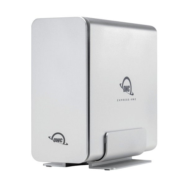 OWC Express 4M2 Four-Slot USB4 External Storage Enclosure for NVMe M.2 SSDs with SoftRAID