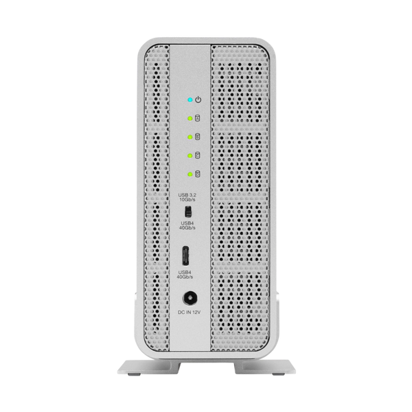 OWC Express 4M2 Four-Slot USB4 External Storage Enclosure for NVMe M.2 SSDs with SoftRAID