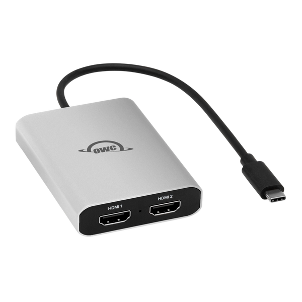 OWC USB-C Dual HDMI 4K Display Adapter with DisplayLink