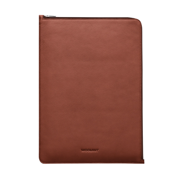 WOOLNUT Leather Folio for 15-inch MacBook - Cognac