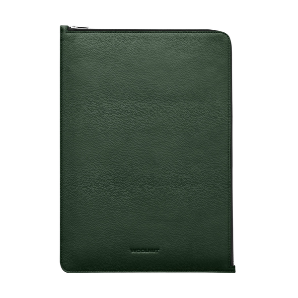 WOOLNUT Leather Folio for 15-inch MacBook - Green