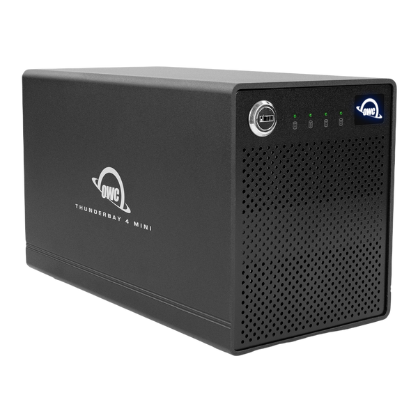 OWC ThunderBay 4 mini Enclosure (Thunderbolt 3 Model) with Dual Thunderbolt 3 Ports - Open Box