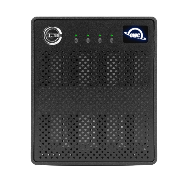 OWC ThunderBay 4 mini Enclosure (Thunderbolt 3 Model) with Dual Thunderbolt 3 Ports - Open Box